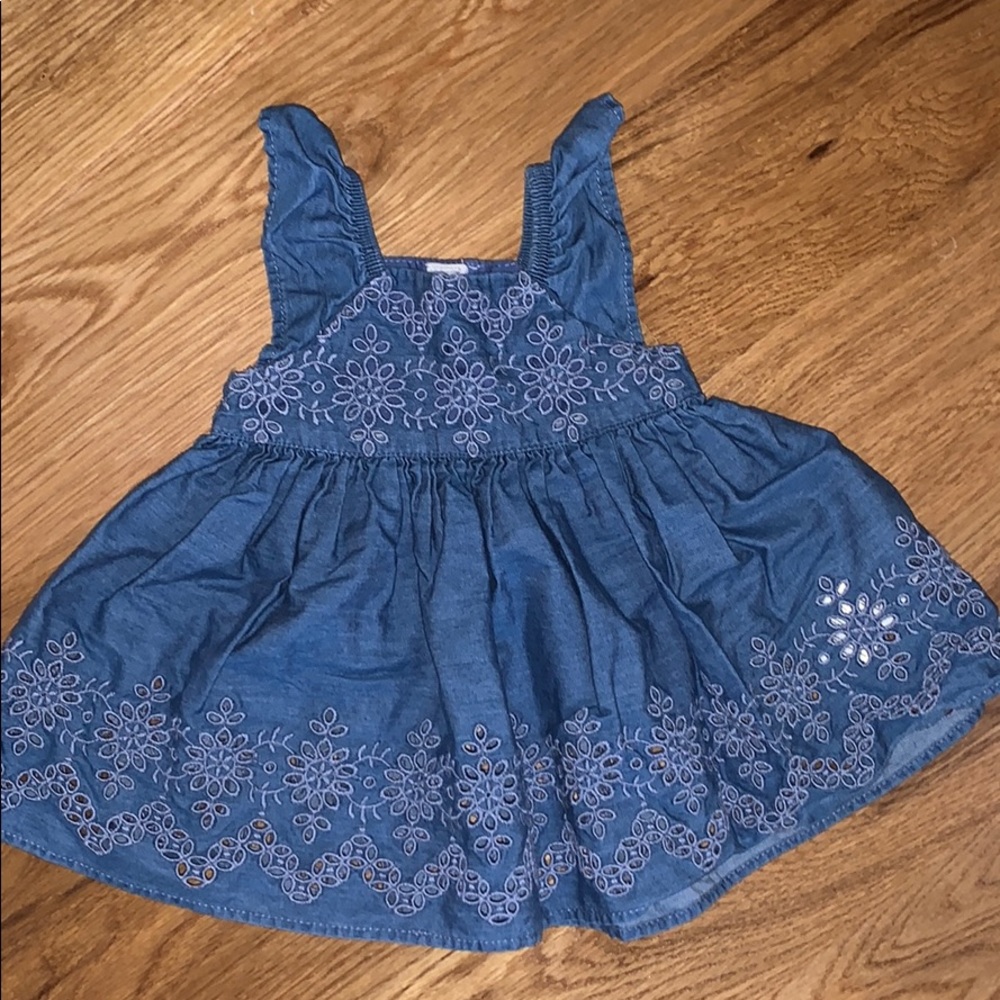 Baby gap denim dress